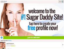 Tablet Screenshot of marrymesugardaddy.com